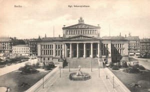 Vintage Postcard 1910's Schauspielhaus Concert Hall Theatre Berlin Germany