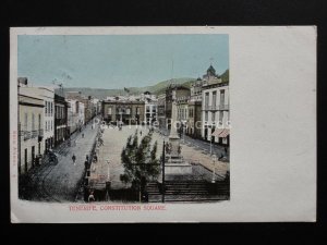 Spain Canary Islands TENERIFE Constitution Square c1905 UB Old Postcard