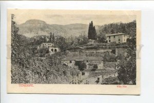 424412 Spain Canary Islands Tenerife Villa Flor Vintage postcard