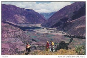 Scenic view, Valley of Pisac, Peru,  40-60s