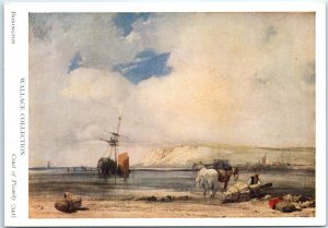 Postcard - Coast of Picardy by Bonington - The Wallace Collection - France