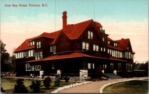 Postcard Oak Bay Hotel in Victoria, British Columbia, Canada