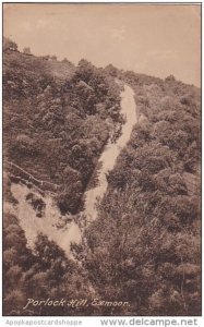 England Exmoor Porlock Hill 1924