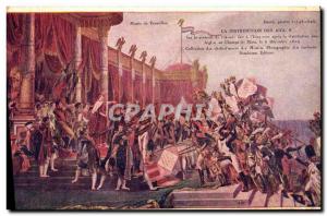 Old Postcard Museum of Versailles The Distribution of the Eagles Militaria