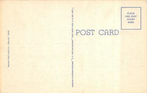 PARIS, TX Texas   LAMAR COUNTY COURT HOUSE   Courthouse   c1940's Postcard