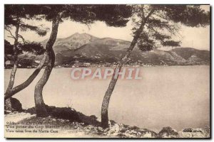 Old Postcard Menton Vue Prize Du Cap Martin