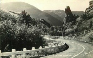 Montana 1940s Sanborn Y-1955 Beartooth RPPC Photo Postcard Rock Creek 21-7515