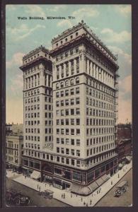 Wells Building,Milwaukee,WI Postcard