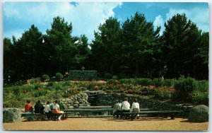 Postcard - The Mothers Chapel, Cathedral of the Pines, Rindge, New Hampshire USA