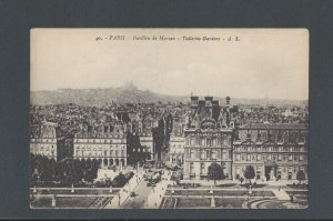 Ca 1921 Post Card Paris France Marsan de Pavillon Built In 1660's