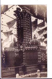 Real Photo, Pacific Electric, Bathing Resorte, Flags and Lights, Fair?