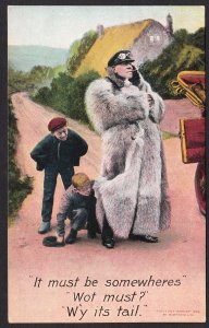 It must be somewheres - Bamforth card - 1909