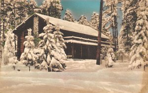 Douglas Lodge Winter - Itasca State Park, Minnesota MN  