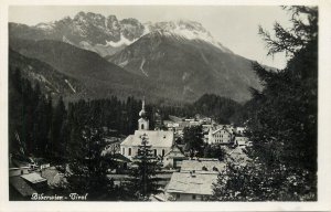 Austria Biberwier Tirol 1940 photo postcard