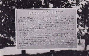 Tablet Of Concord Fight At North Bridge Concord Massachusetts Dexter Press