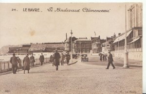 France Postcard - Le Havre - Le Boulevard Clemenceau - TZ11312
