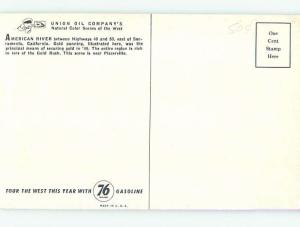 Unused Pre-1980 Mining GOLD PANNING Placerville California CA hn2824@