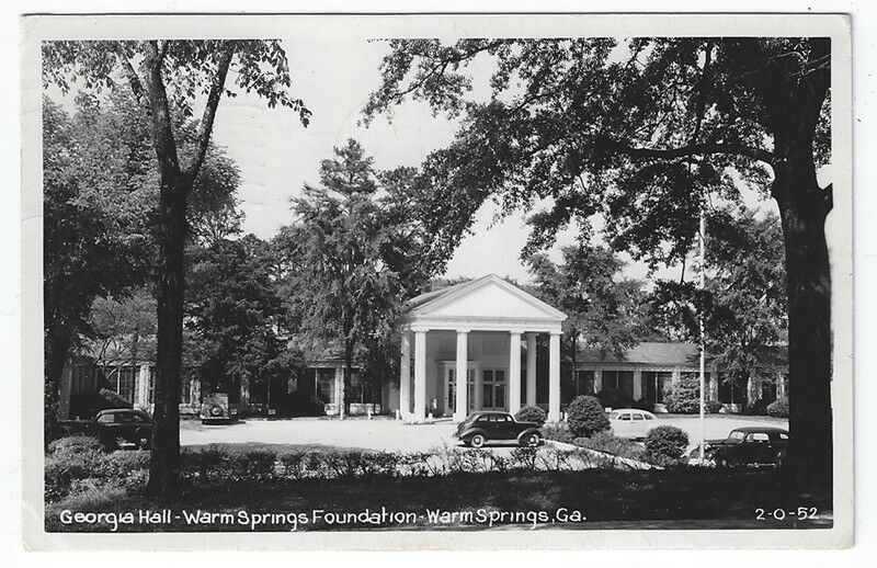 RPPC, Warm Springs, View of HallWarm Springs