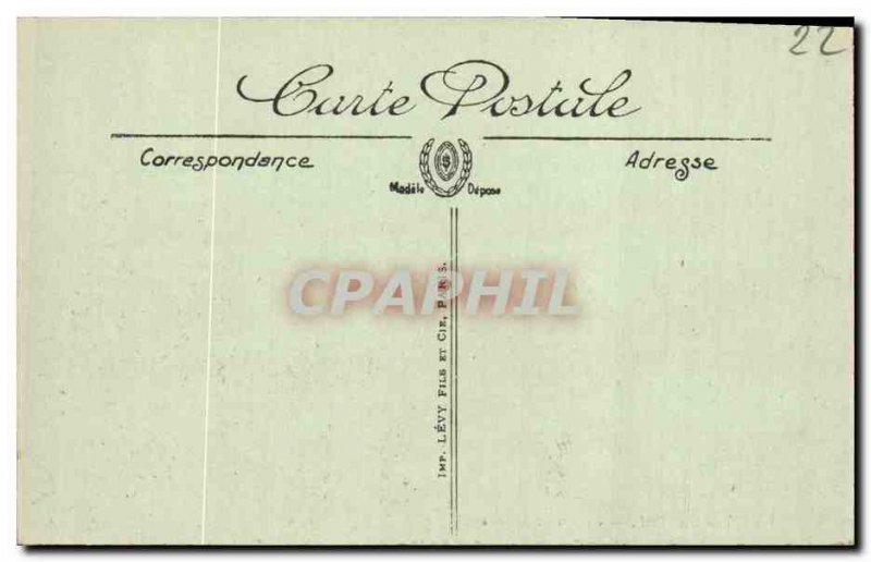 Old Postcard Tregastel Le Tire Bouchon