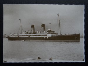 Isle of Man Steam Packet Ship Tr.S.S VIKING Sea Trials c1980 RP Postcard