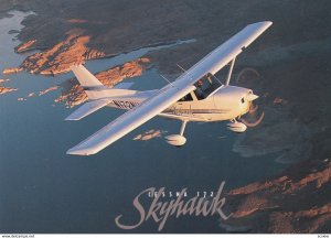 Cessna Skyhawk 172r Airplane over Lake Powell , UTAH , 1980-90s