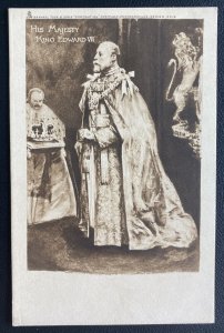 Mint England Picture Postcard PPC his Majesty King Edward VII