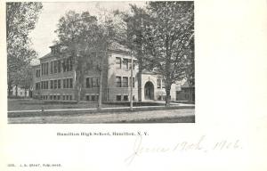 High School at Hamilton NY, New York - UDB