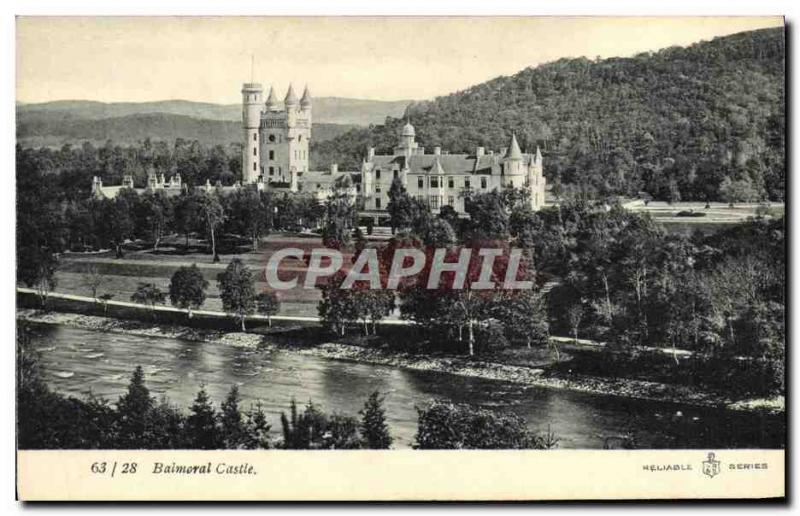 Old Postcard Balmoral Castle