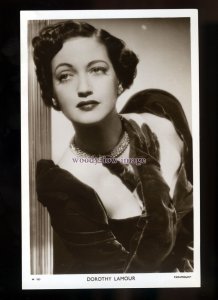 b0234 - Film Actress - Dorothy Lamour - Picturegoer No.W 933 - postcard