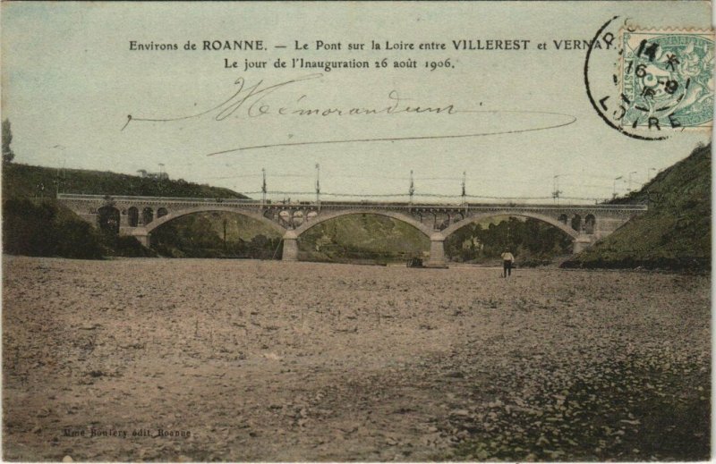 CPA Env. de ROANNE Le Pont sur la Loire entre Villerest et VERNAY (664276)