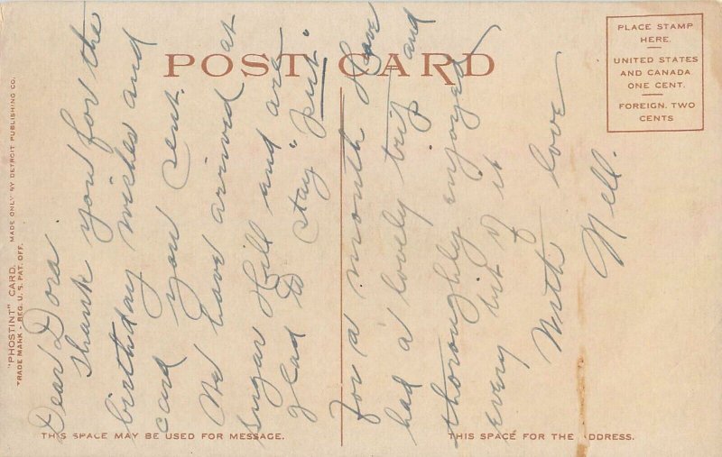 United States scenic postcard