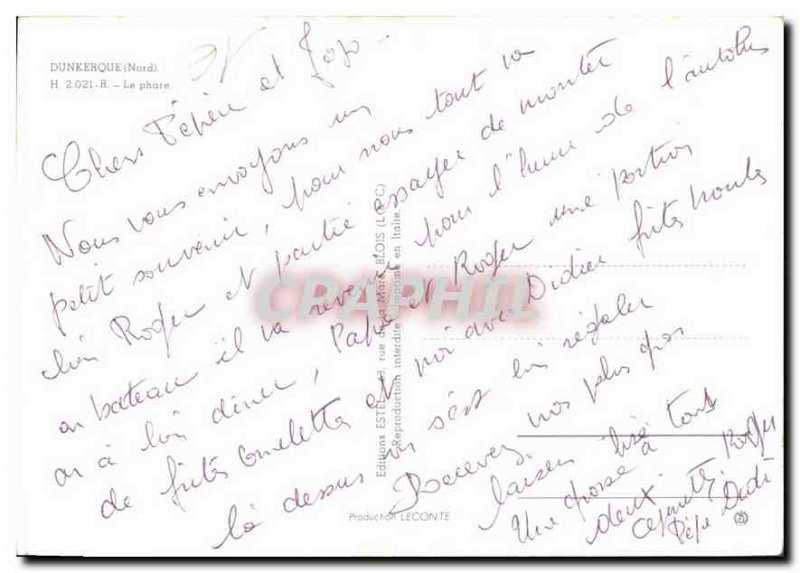 Modern Postcard Dunkerque Nord Le Phare