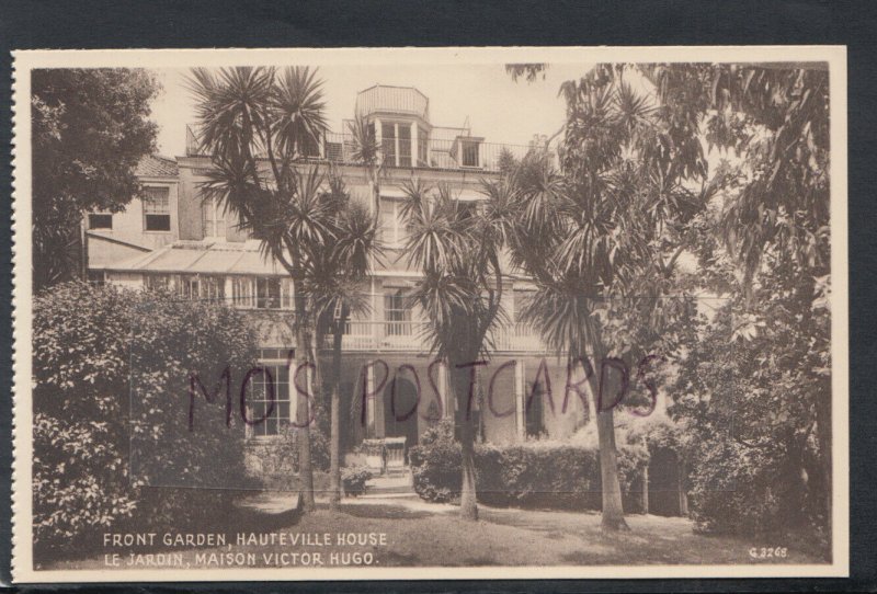 Channel Islands Postcard - Guernsey - Hauteville House, Victor Hugo RS17534