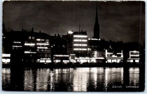 Postcard - Limmatquai - Zürich, Switzerland