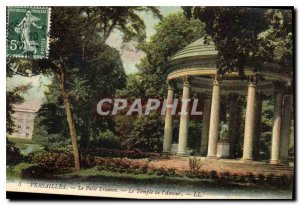 Postcard Old Versailles Le Petit Trianon The Temple of Love