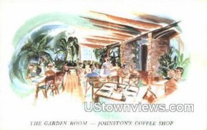 Johnston's Coffee Shop - Daytona Beach, Florida FL  