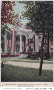 Indiana Lafayette Commandant's Headquarters State Soldiers Home