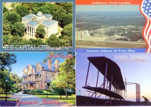 NORTH CAROLINA: Lot of (4) Modern Picture Postcards -  Continental Size (4X6)