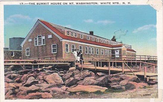 New Hampshire White Mountains The Summit House On Mount Washington