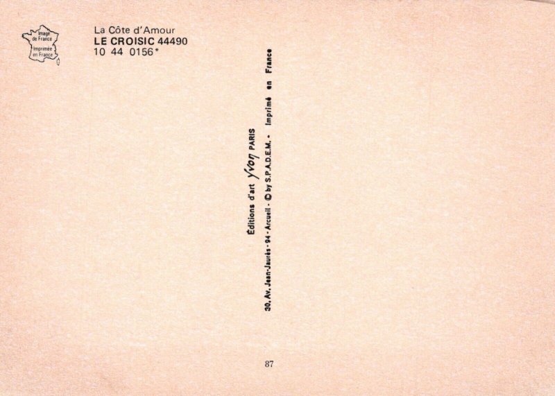 France Postcard - La Cote d'Amour - Le Croisic    RR9291