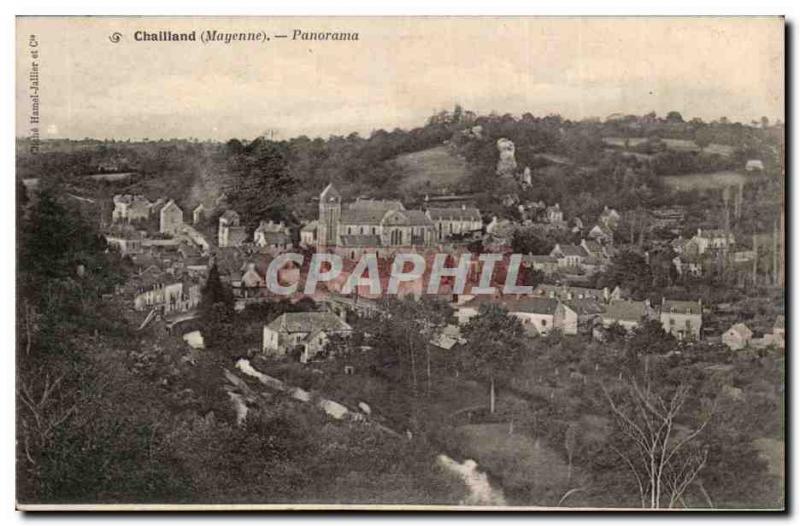 Chailland Old Postcard Panorama