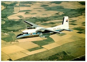 Nord 262  Shorthayl Transport Airplane Postcard