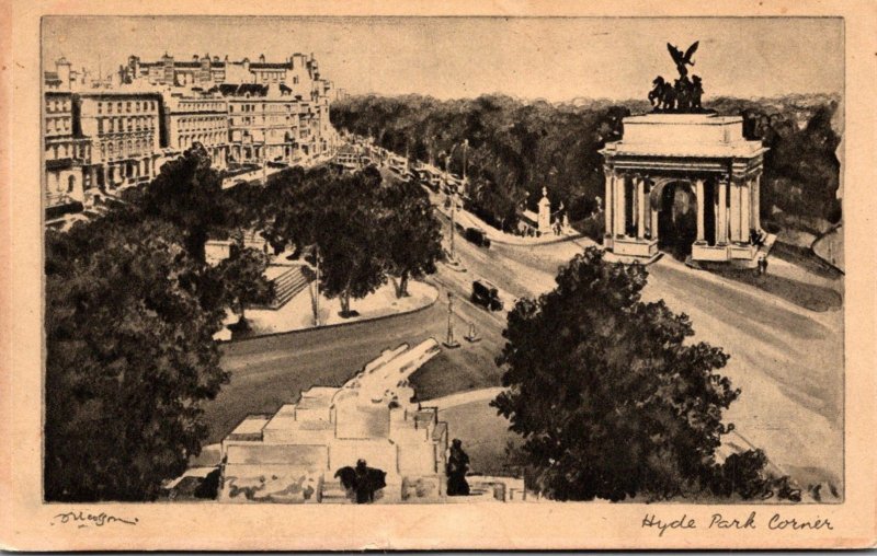 Tucks London Hyde Park Corner 1946