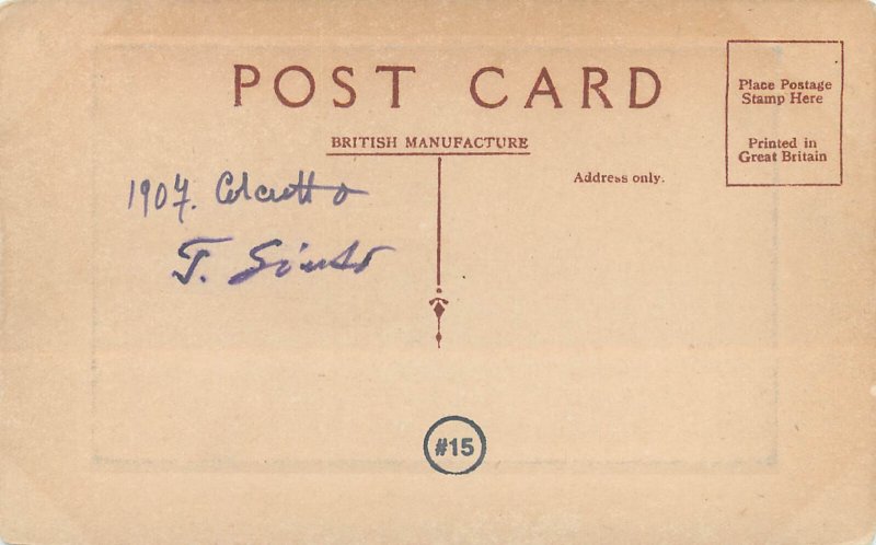 India Calcutta Fort William Chowringhee Gate