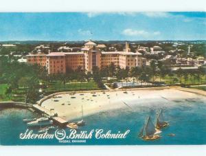 Pre-1980 NICE VIEW Nassau Bahamas i4223