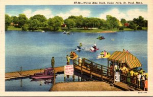 Minnesota St Paul Como Park Water Bike Dock Curteich