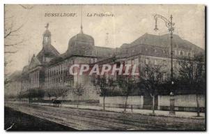 Old Postcard The Dusseldorf Prefecture