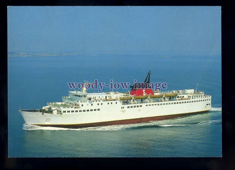 FE3153 - Stena Line Ferry - Prinsessan Christina , built 1969 - postcard