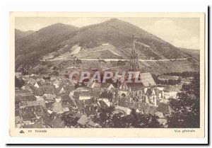 Thann Old Postcard General view