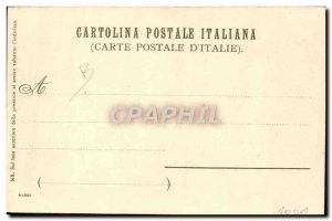 Old Postcard Italy Illustrator Ospedaletti